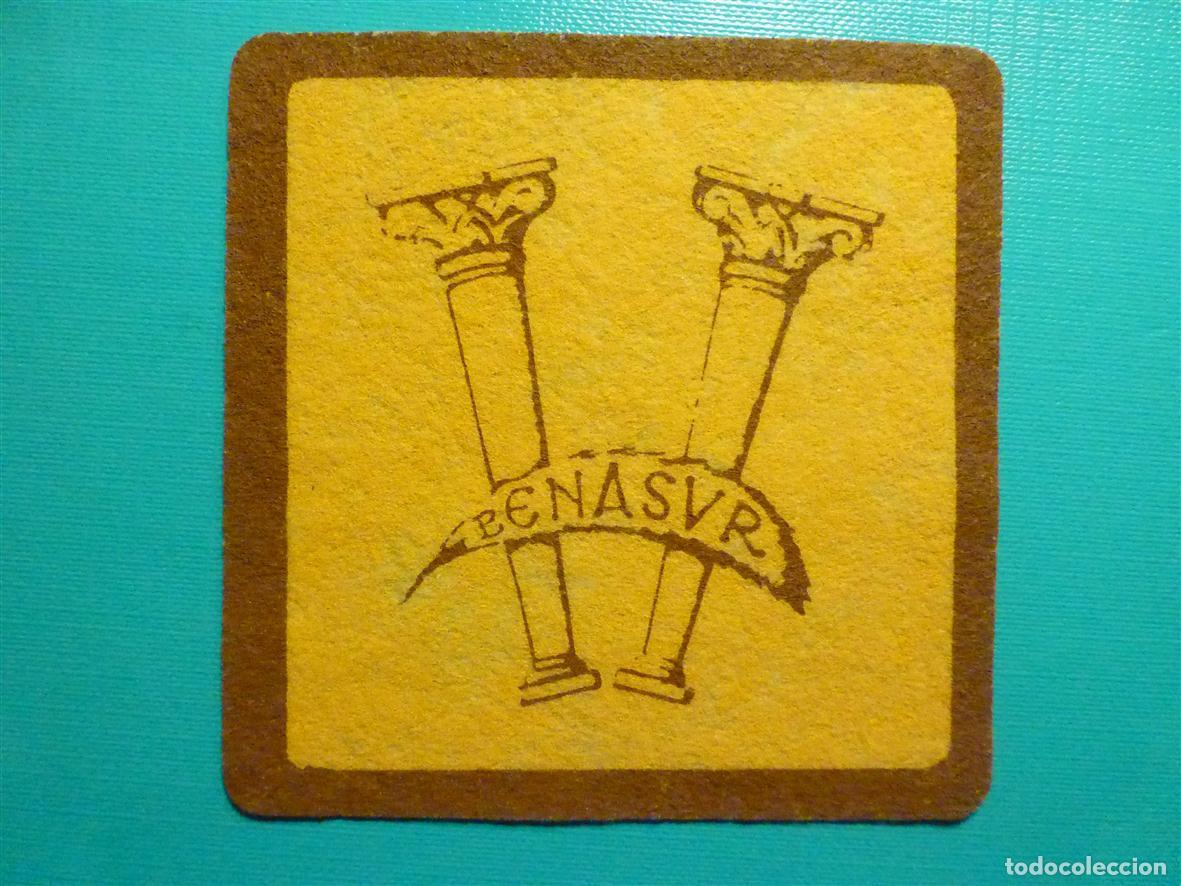 Otros Art&iacute;culos de Coleccionismo en Papel: Posavasos Disco-Pub Discoteca - Benasur - Benasvr - Princesa - Plaza de los Cubos - Madrid - Fieltro