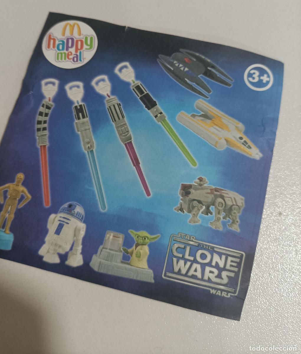 Otros Art&iacute;culos de Coleccionismo en Papel: star wars yoda mcdonalds mcdonald mc donald happy meal check list instrucciones papel