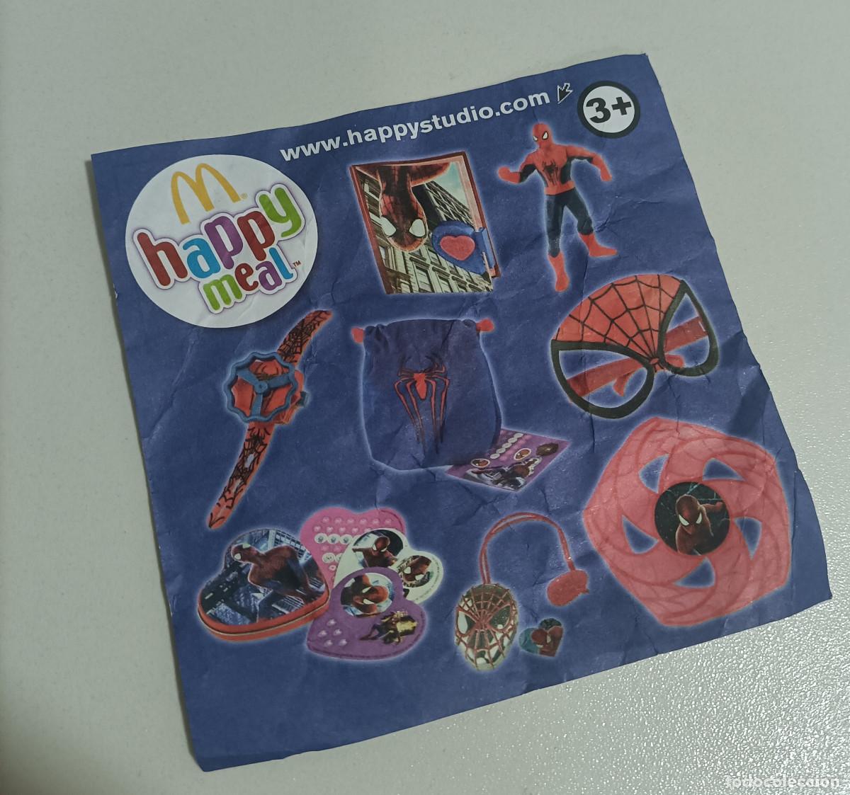Otros Art&iacute;culos de Coleccionismo en Papel: marvel spiderman spider man mcdonalds mcdonald mc donald happy meal check list instrucciones papel