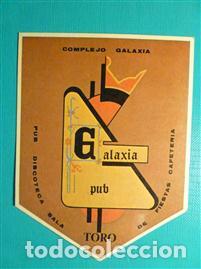 Otros Art&iacute;culos de Coleccionismo en Papel: Posavasos - Bar - Disco-PUB - Discoteca - Galaxia - Toro - Zamora
