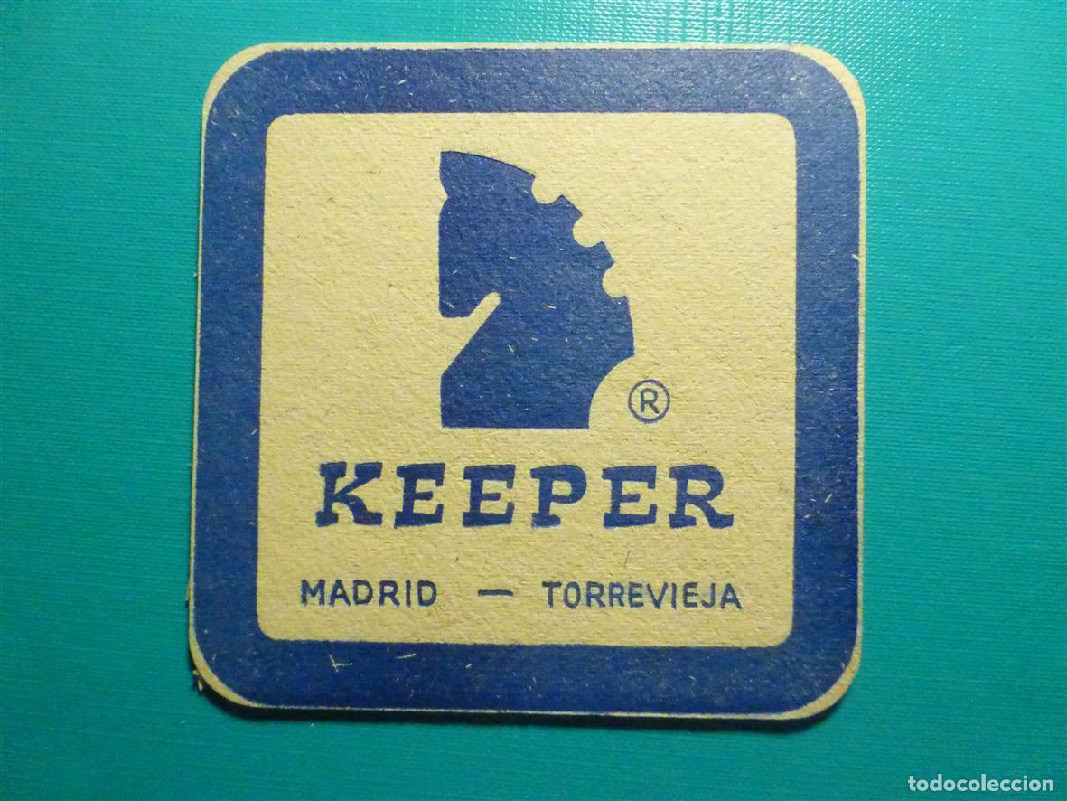 Otros Art&iacute;culos de Coleccionismo en Papel: Posavasos - Disco-Bar - Pub - Discoteca - Keeper - Madrid - Torrevieja
