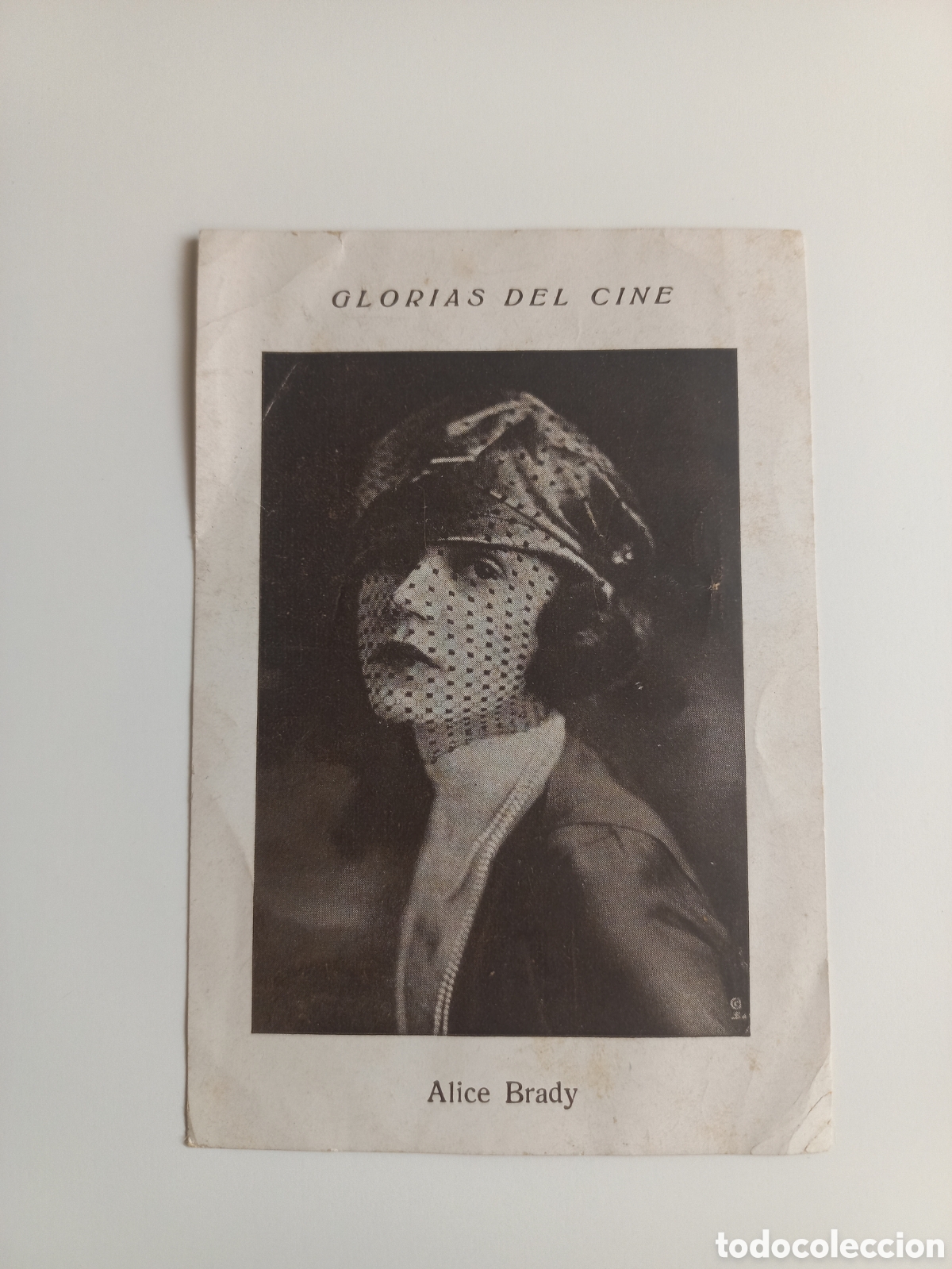 Otros Art&iacute;culos de Coleccionismo en Papel: Glorias del Cine. Alice Brady.