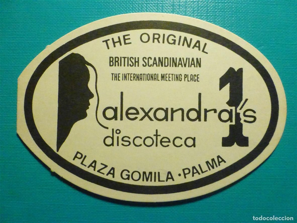 Paper Collecting Others: Posavasos Invitaci&oacute;n - Disco-Bar - Discoteca - Alexandra&acute;s 1 - Plaza Gomila - Palma