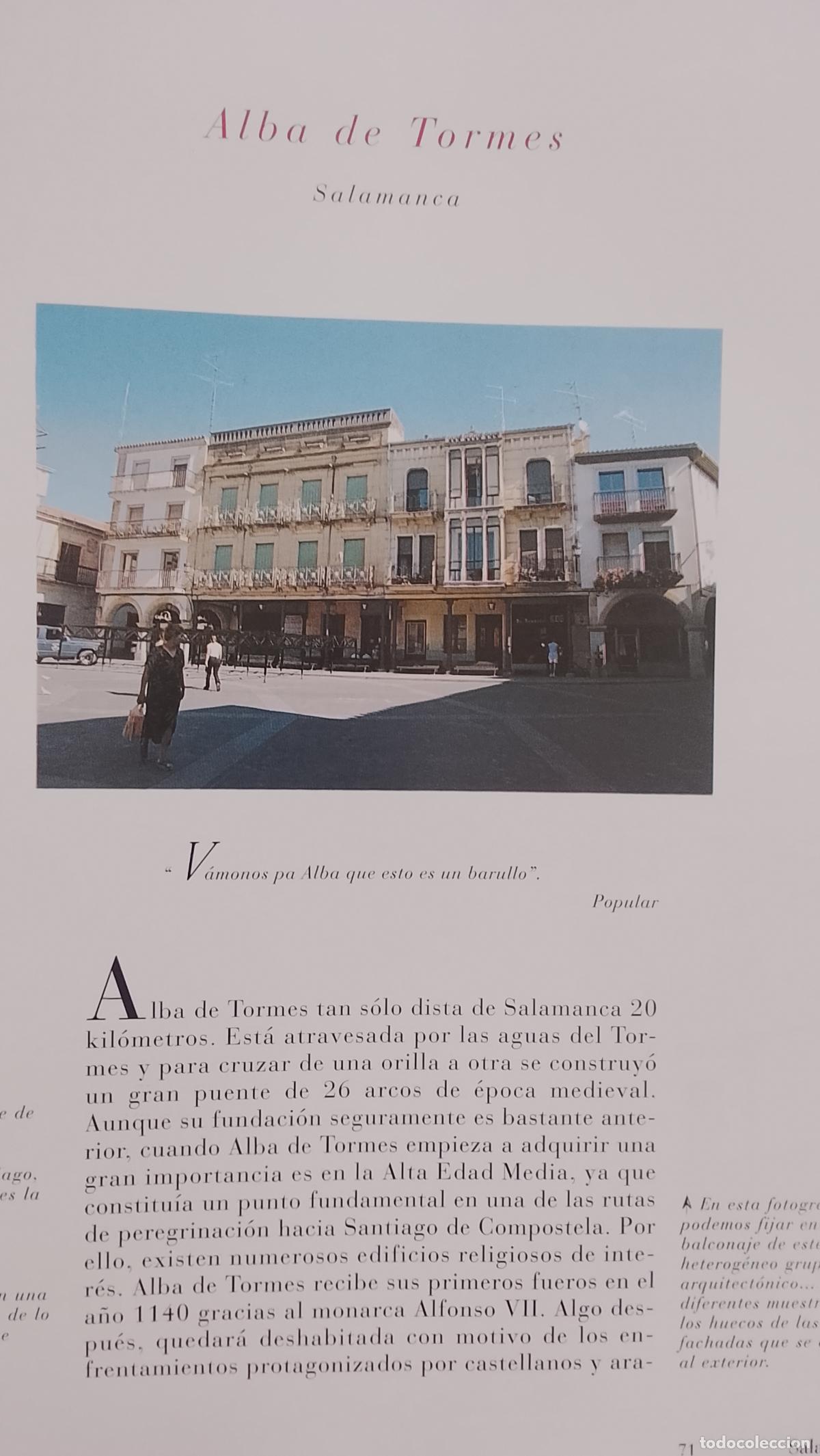 Otros Art&iacute;culos de Coleccionismo en Papel: INFORMACION GRAFICA 3 HOJAS - HISTORIA Y FOTOS A COLOR DE - SALAMANCA - TORMES