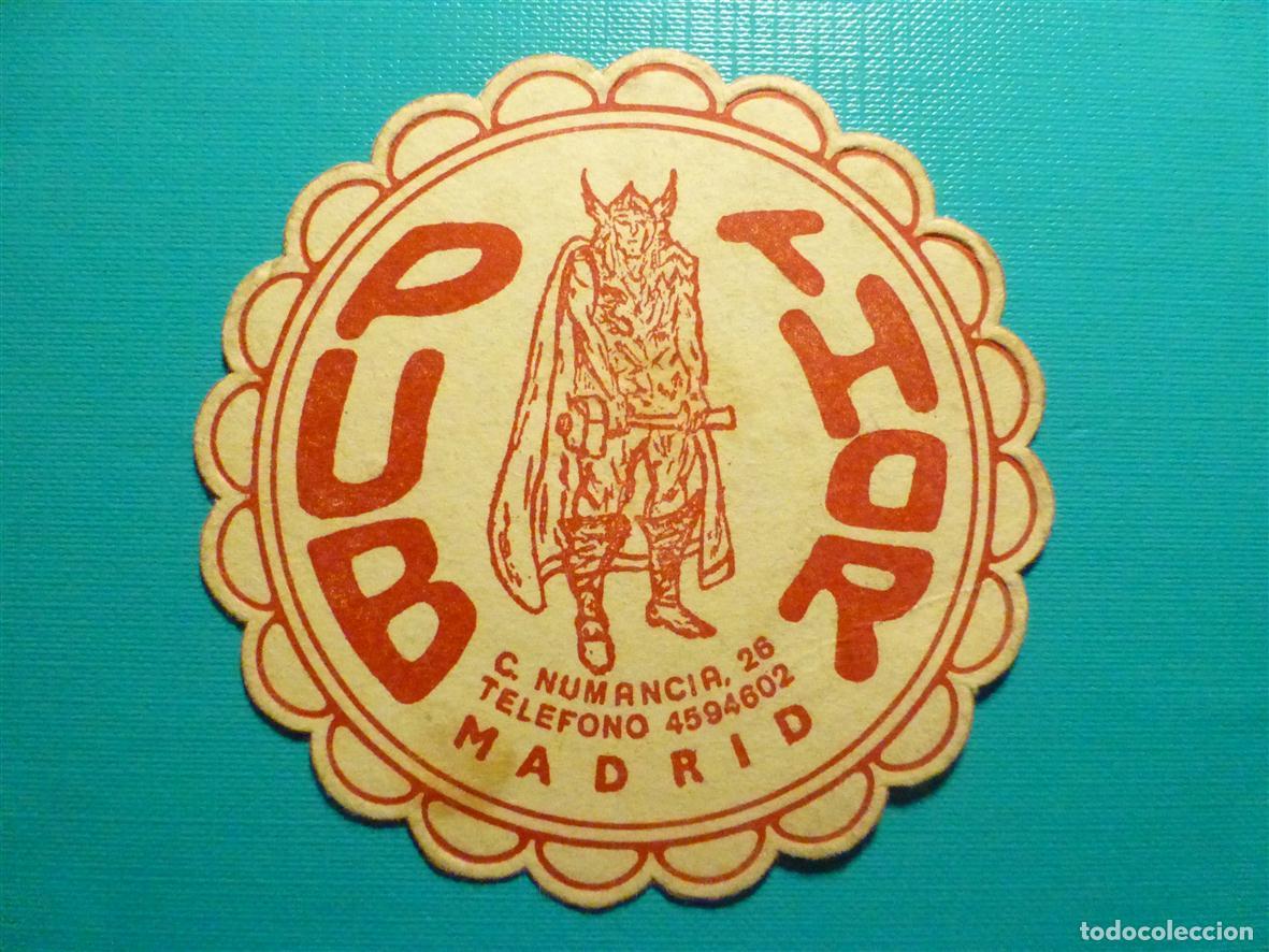 Paper Collecting Others: Posavasos - Disco-Bar - Pub Thor - C/ Numancia, 26 - Madrid