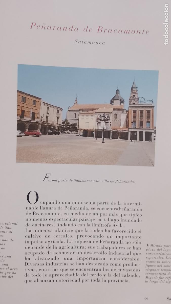 Otros Art&iacute;culos de Coleccionismo en Papel: INFORMACION GRAFICA 3 HOJAS - HISTORIA Y FOTOS A COLOR DE - SALAMANCA - PE&Ntilde;ARANDA DE BRACAMONTE