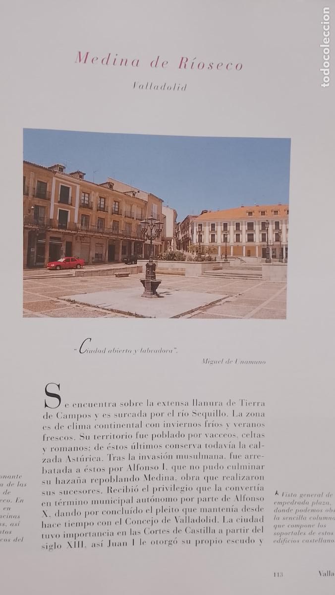 Otros Art&iacute;culos de Coleccionismo en Papel: INFORMACION GRAFICA 2 HOJAS - HISTORIA Y FOTOS A COLOR DE - VALLADOLID - MEDINA DE RIOSECO
