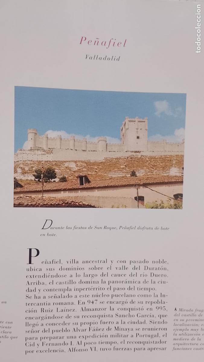 Otros Art&iacute;culos de Coleccionismo en Papel: INFORMACION GRAFICA 3 HOJAS - HISTORIA Y FOTOS A COLOR DE - VALLADOLID - PE&Ntilde;AFIEL