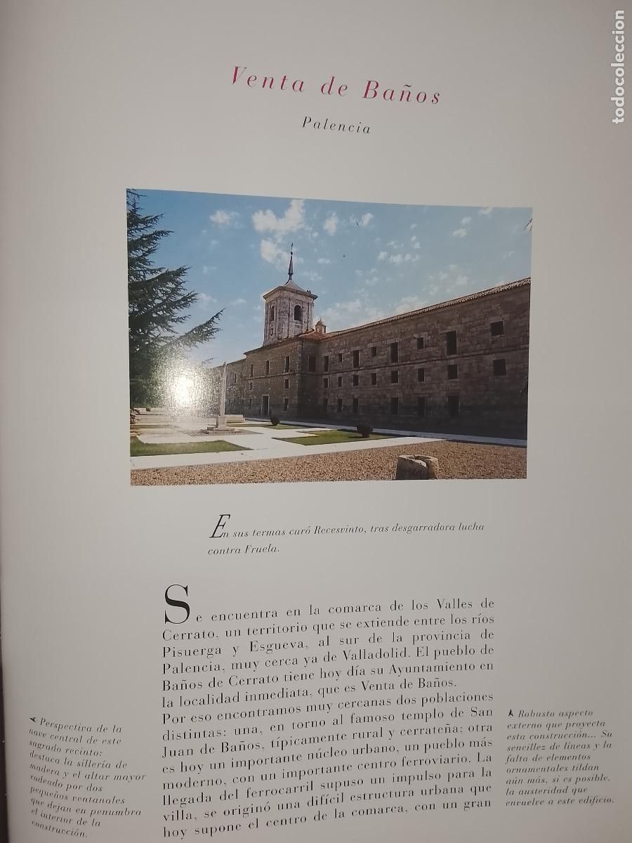 Otros Art&iacute;culos de Coleccionismo en Papel: INFORMACION GRAFICA 2 HOJAS - HISTORIA Y FOTOS A COLOR DE - PALENCIA - VENTA DE BA&Ntilde;OS