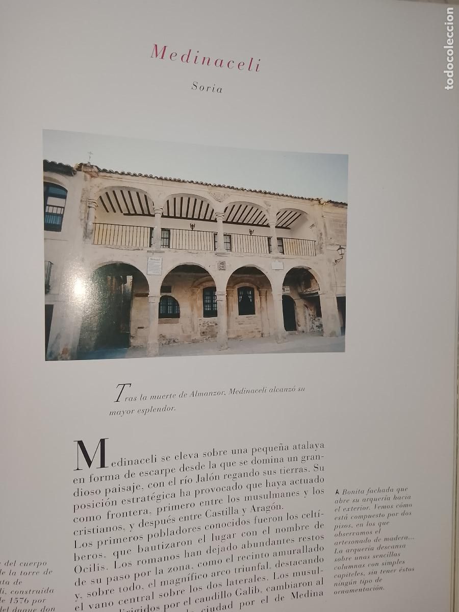 Otros Art&iacute;culos de Coleccionismo en Papel: INFORMACION GRAFICA 3 HOJAS - HISTORIA Y FOTOS A COLOR DE - SORIA - MEDINACELI