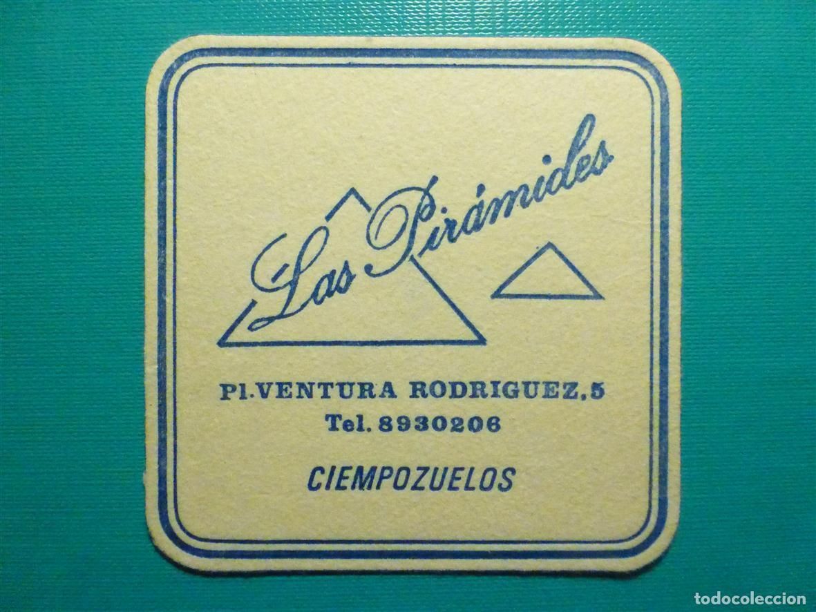 Sammelleidenschaft Andere Papierartikel: Posavasos - Disco-Bar - Pub Las Pir&aacute;mides - Pl. Ventura Rodriguez, 5 - Ciempozuelos - Madrid