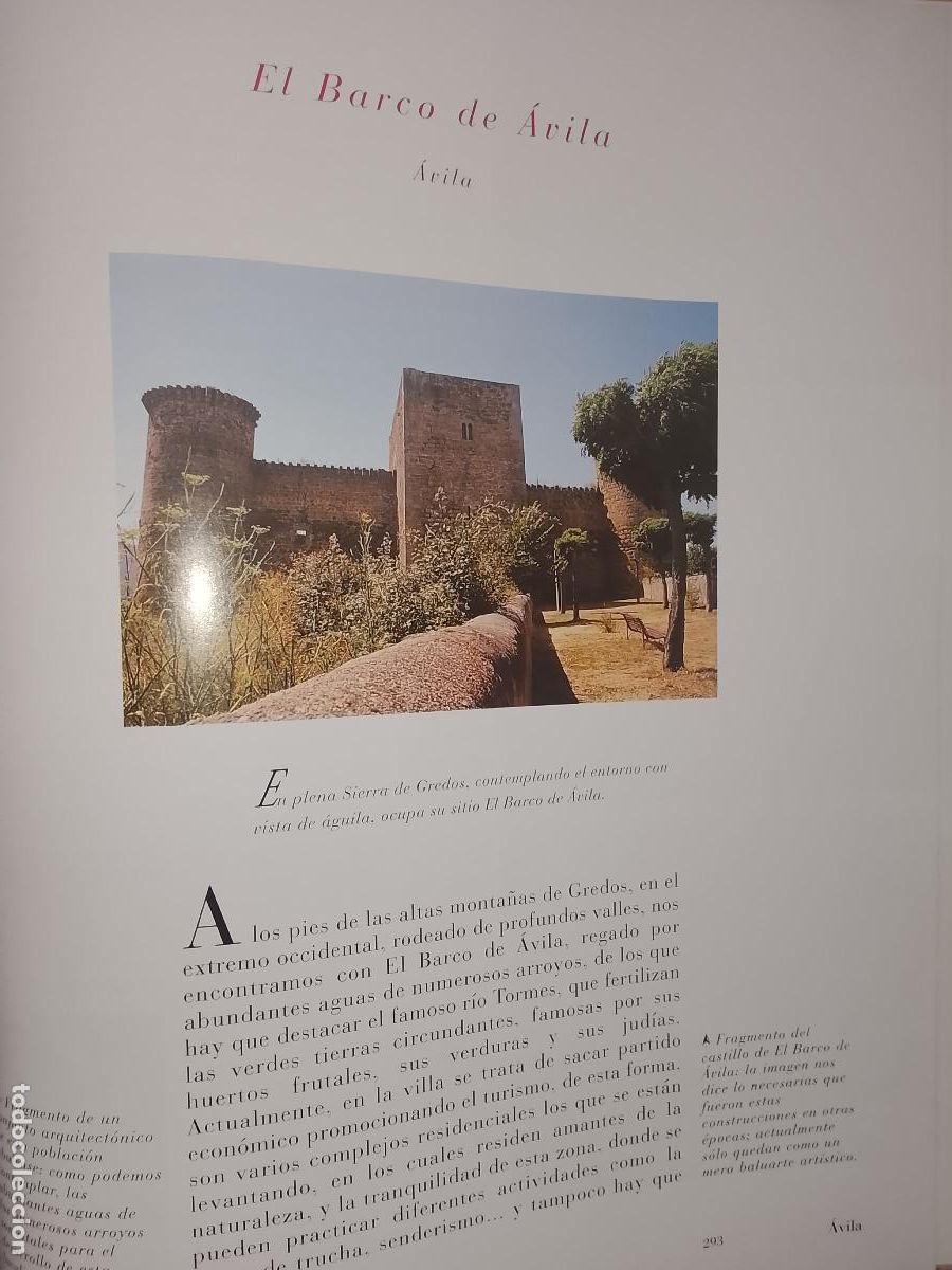 Outros artigos de papel: INFORMACION GRAFICA 2 HOJAS - HISTORIA Y FOTOS A COLOR DE - AVILA - EL BARCO DE AVILA