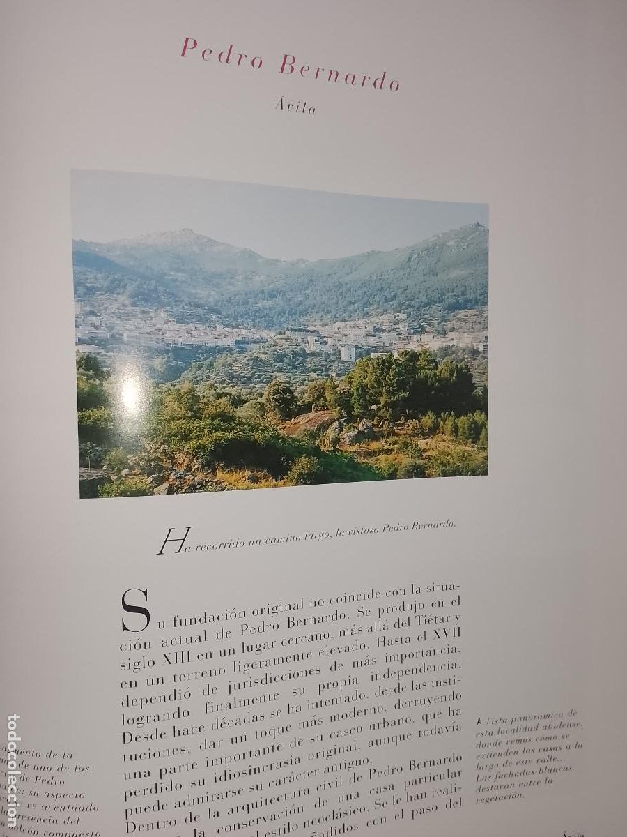 Sammelleidenschaft Andere Papierartikel: INFORMACION GRAFICA 2 HOJAS - HISTORIA Y FOTOS A COLOR DE - AVILA - PEDRO BERNARDO