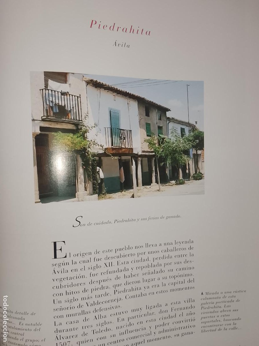 Sammelleidenschaft Andere Papierartikel: INFORMACION GRAFICA 2 HOJAS - HISTORIA Y FOTOS A COLOR DE - AVILA - PIEDRAHITA