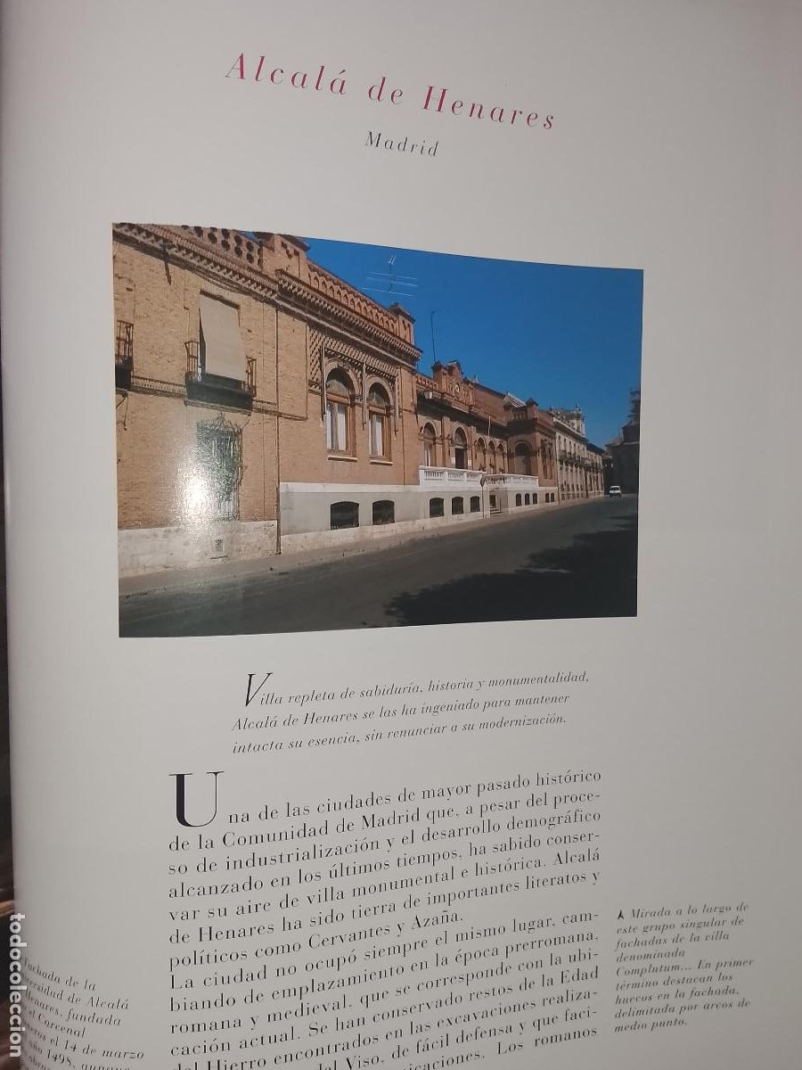 Sammelleidenschaft Andere Papierartikel: INFORMACION GRAFICA 3 HOJAS - HISTORIA Y FOTOS A COLOR DE - MADRID - ALCALA DE HENARES