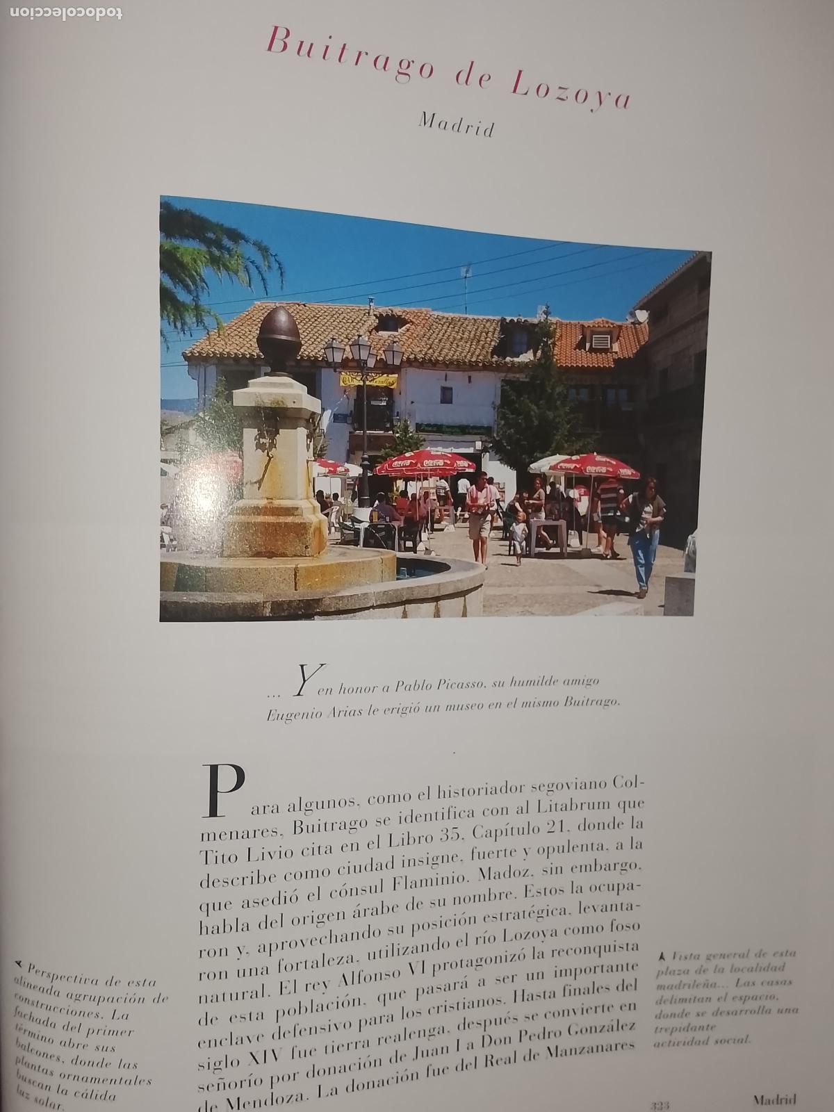 Otros Art&iacute;culos de Coleccionismo en Papel: INFORMACION GRAFICA 2 HOJAS - HISTORIA Y FOTOS A COLOR DE - MADRID - BUITRAGO DE LOZOYA