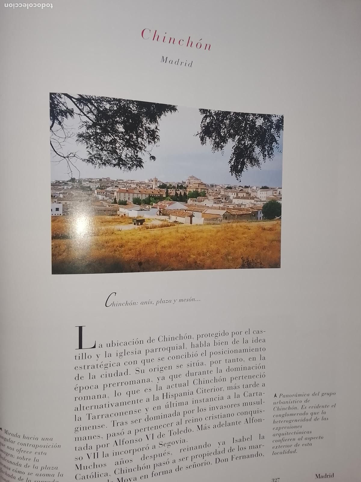 Otros Art&iacute;culos de Coleccionismo en Papel: INFORMACION GRAFICA 2 HOJAS - HISTORIA Y FOTOS A COLOR DE - MADRID - CHINCHON