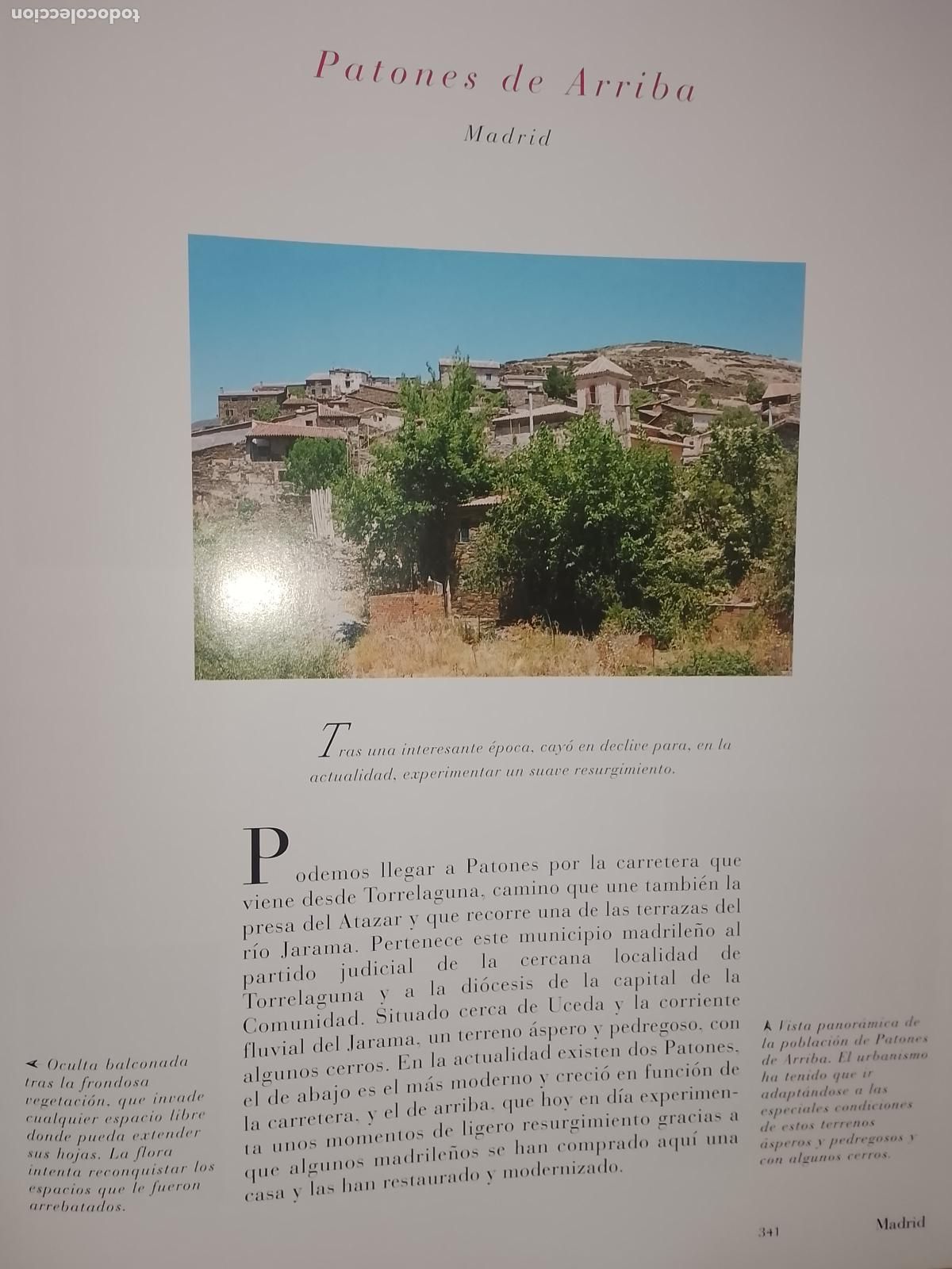 Otros Art&iacute;culos de Coleccionismo en Papel: INFORMACION GRAFICA 2 HOJAS - HISTORIA Y FOTOS A COLOR DE - MADRID - PATONES DE ARRIBA