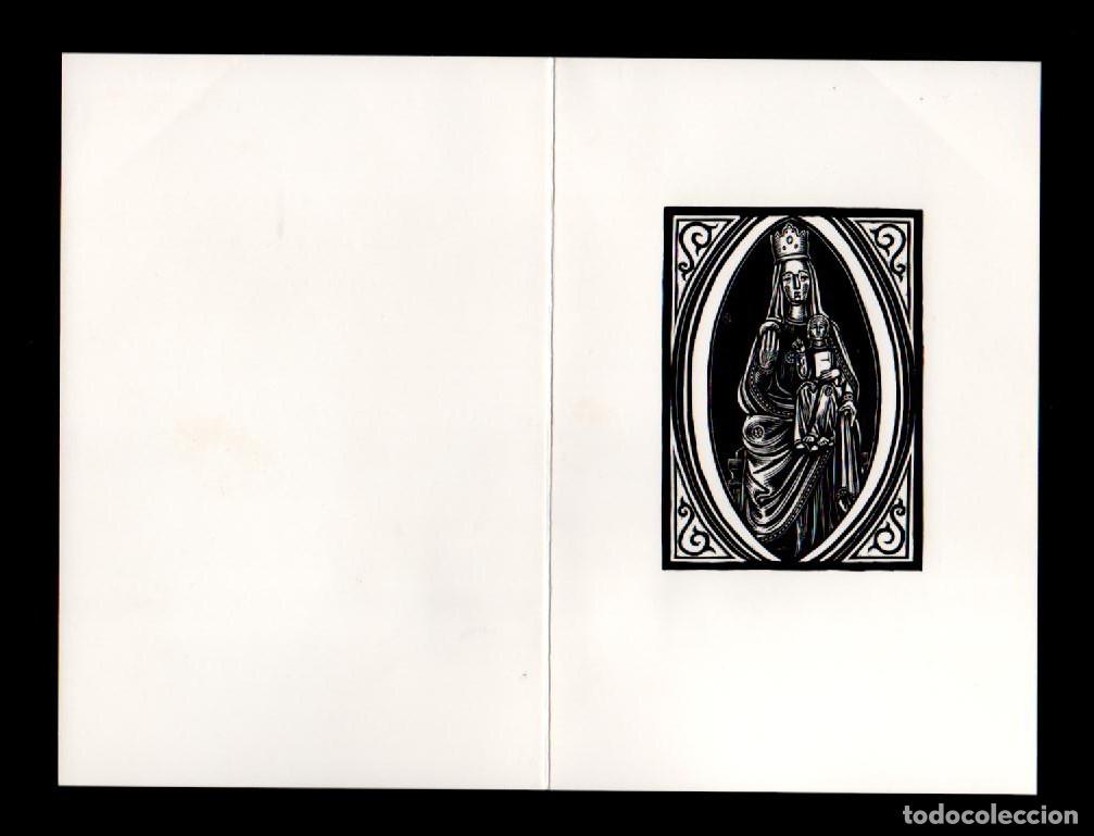 Otros Art&iacute;culos de Coleccionismo en Papel: C2-69 ARTE Postal Navide&ntilde;a de F. Casas i Romeu reproduciendo un boj de la MARE DE DEU DE GRACIA orig