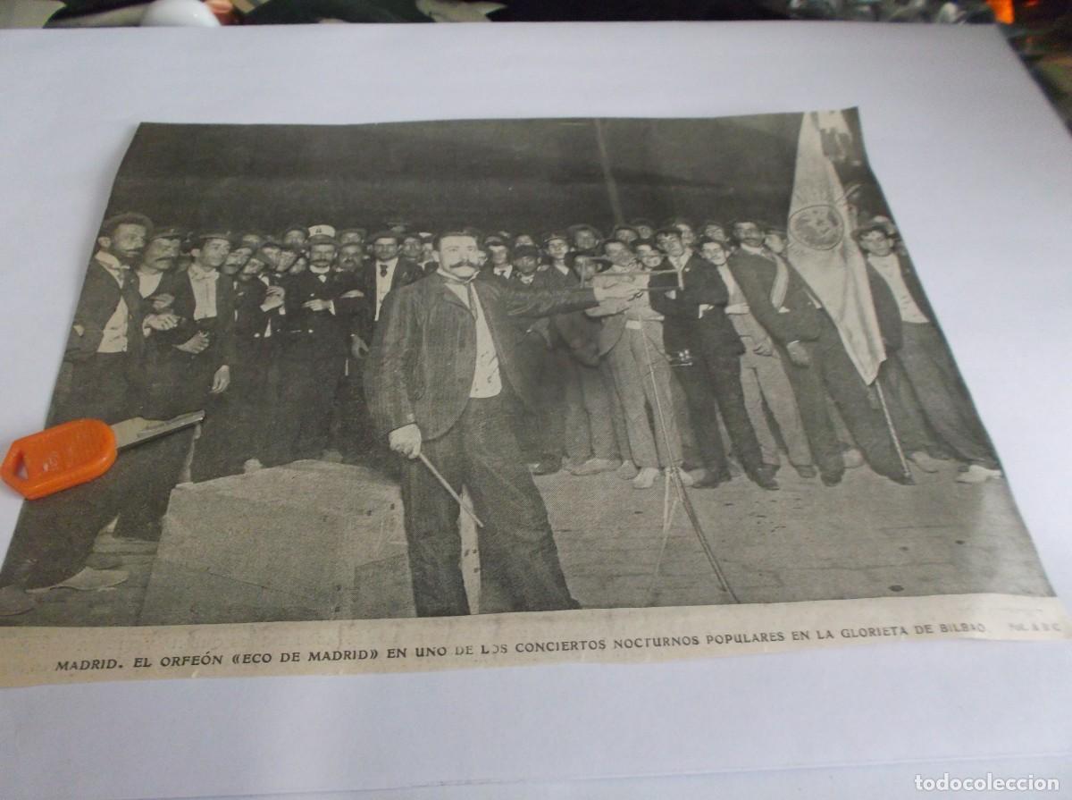 Otros Art&iacute;culos de Coleccionismo en Papel: RECORTE A&Ntilde;O 1905(MADRID)EL ORFE&Oacute;N ECO DE MADRID,CONCIERTO NOCTURNOS//EL PINTOR MR.CHASE