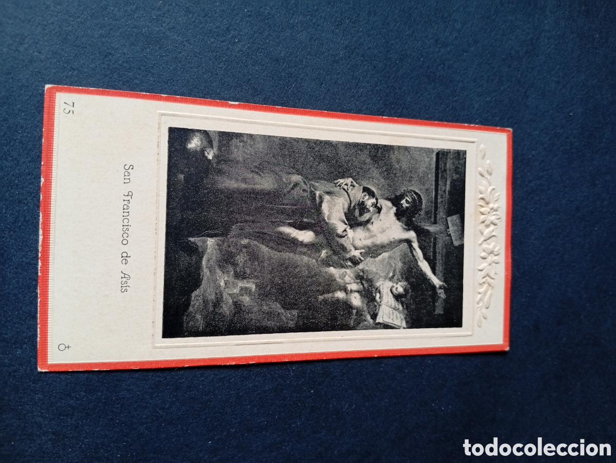 Otros Art&iacute;culos de Coleccionismo en Papel: Estampa religiosa San Francisco de As&iacute;s 1926