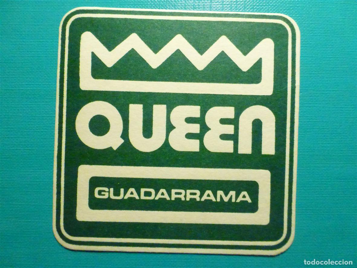 Otros Art&iacute;culos de Coleccionismo en Papel: Posavasos - Disco-Bar - Pub Queen - Guadarrama - Madrid