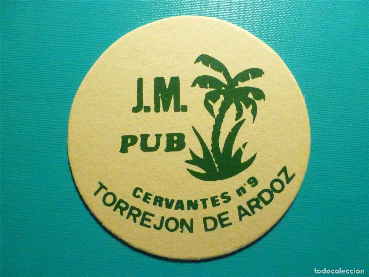 Otros Art&iacute;culos de Coleccionismo en Papel: Posavasos - Disco-Bar - J.M Pub - C/ Cervantes, n&ordm; 9 - Torrej&oacute;n de Ardoz
