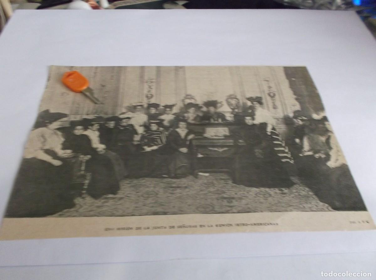 Otros Art&iacute;culos de Coleccionismo en Papel: RECORTE A&Ntilde;O 1905(MADRID)UNA SESI&Oacute;N DE LA JUNTA DE SE&Ntilde;ORAS EN LA UNI&Oacute;N IBERO-AMERICANAS