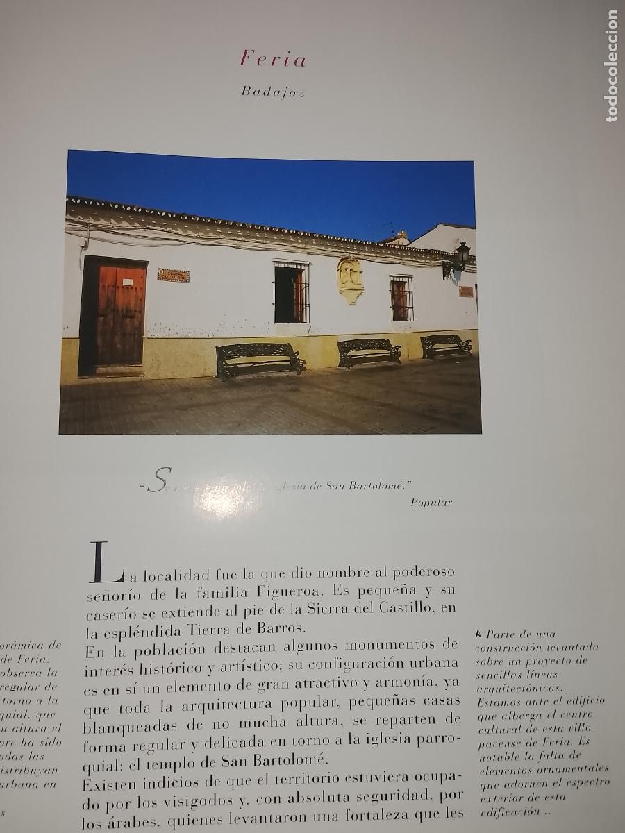 Sammelleidenschaft Andere Papierartikel: INFORMACION GRAFICA 2 HOJAS - HISTORIA Y FOTOS A COLOR DE - BADAJOZ - FERIA