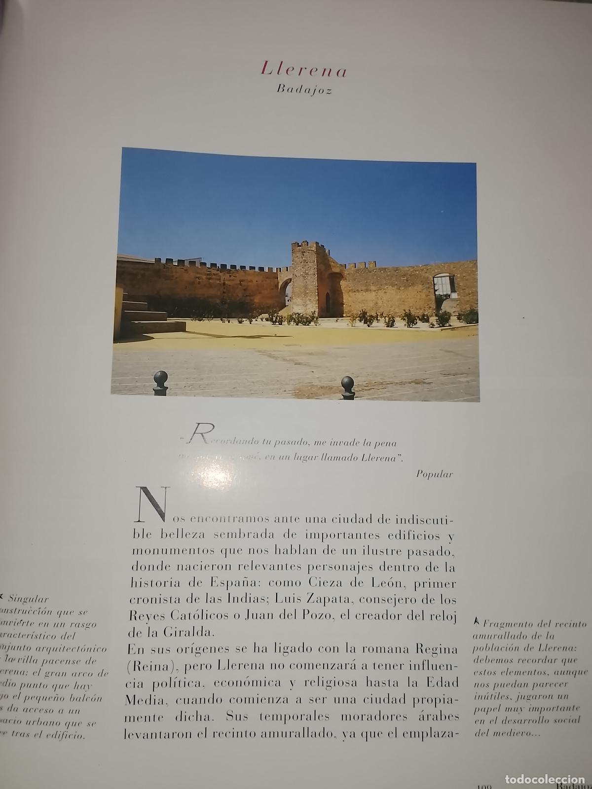 Sammelleidenschaft Andere Papierartikel: INFORMACION GRAFICA 2 HOJAS - HISTORIA Y FOTOS A COLOR DE - BADAJOZ - LLERENA