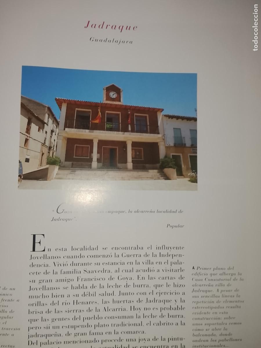 Sammelleidenschaft Andere Papierartikel: INFORMACION GRAFICA 2 HOJAS - HISTORIA Y FOTOS A COLOR DE - GUADALAJARA - JADRAQUE