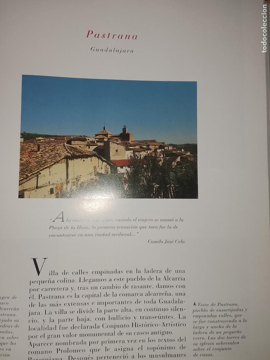 Sammelleidenschaft Andere Papierartikel: INFORMACION GRAFICA 2 HOJAS - HISTORIA Y FOTOS A COLOR DE - GUADALAJARA - PASTRANA