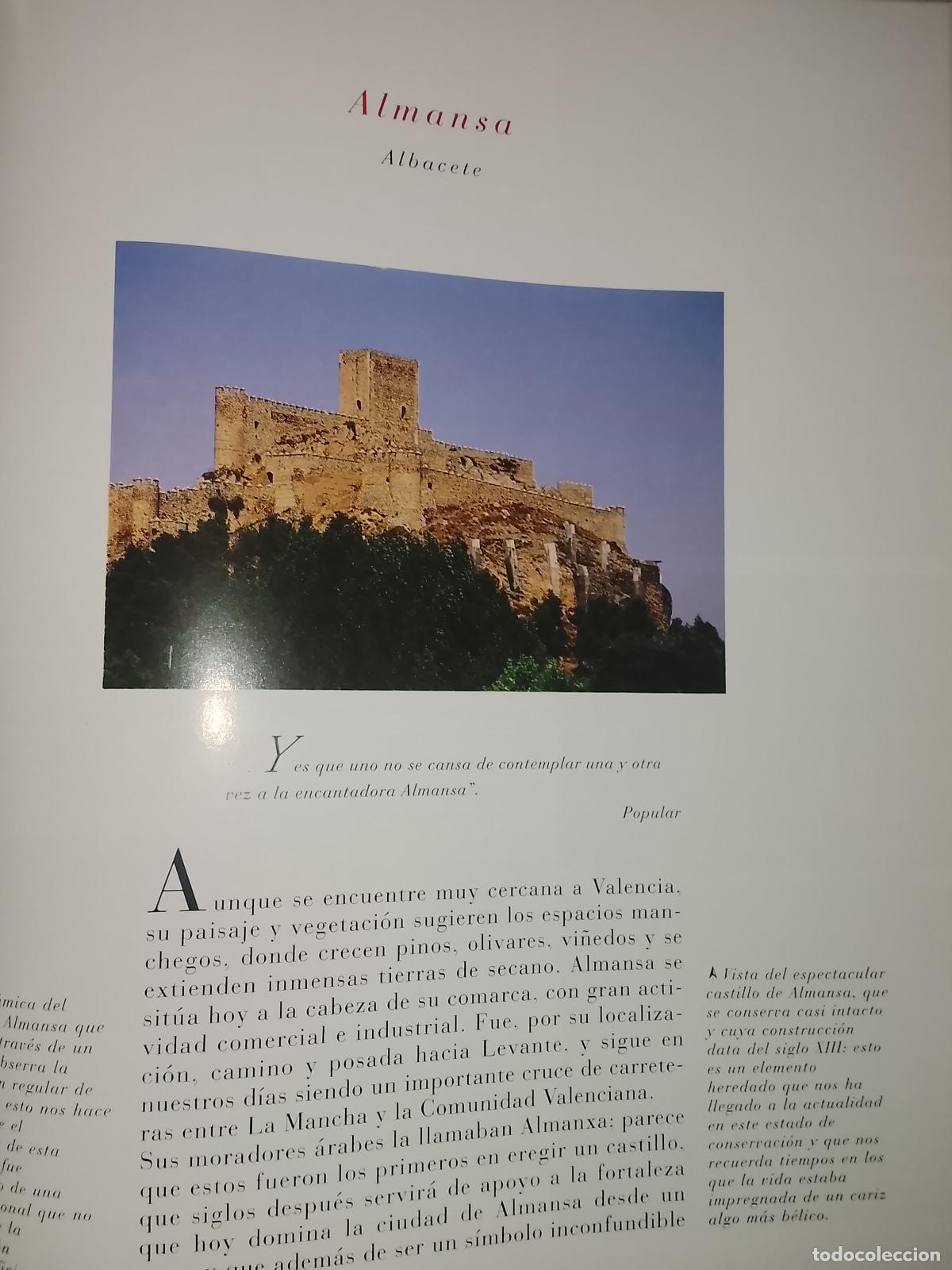 Otros Art&iacute;culos de Coleccionismo en Papel: INFORMACION GRAFICA 2 HOJAS - HISTORIA Y FOTOS A COLOR DE - ALBACETE - ALMANSA