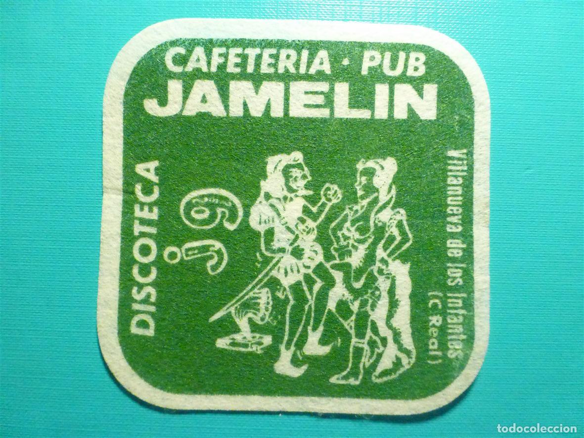 Otros Art&iacute;culos de Coleccionismo en Papel: Posavasos - Disco-Bar - Discoteca J9 - Jamelin - Villanueva de los Infantes - Ciudad Real - Fieltro
