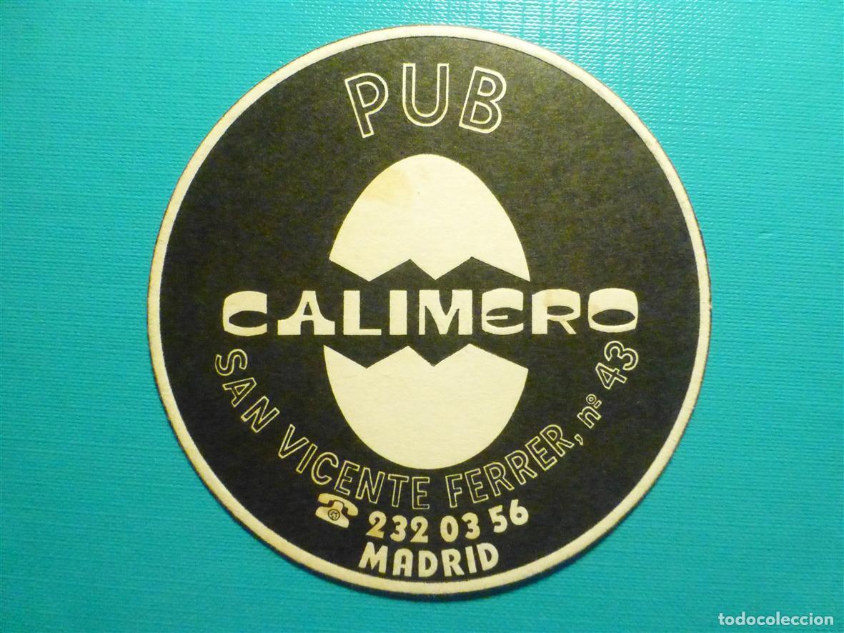 Otros Art&iacute;culos de Coleccionismo en Papel: Posavasos - Disco-Bar - Discoteca - Disco Pub Calimero - San Vicente Ferrer, 43 - Madrid