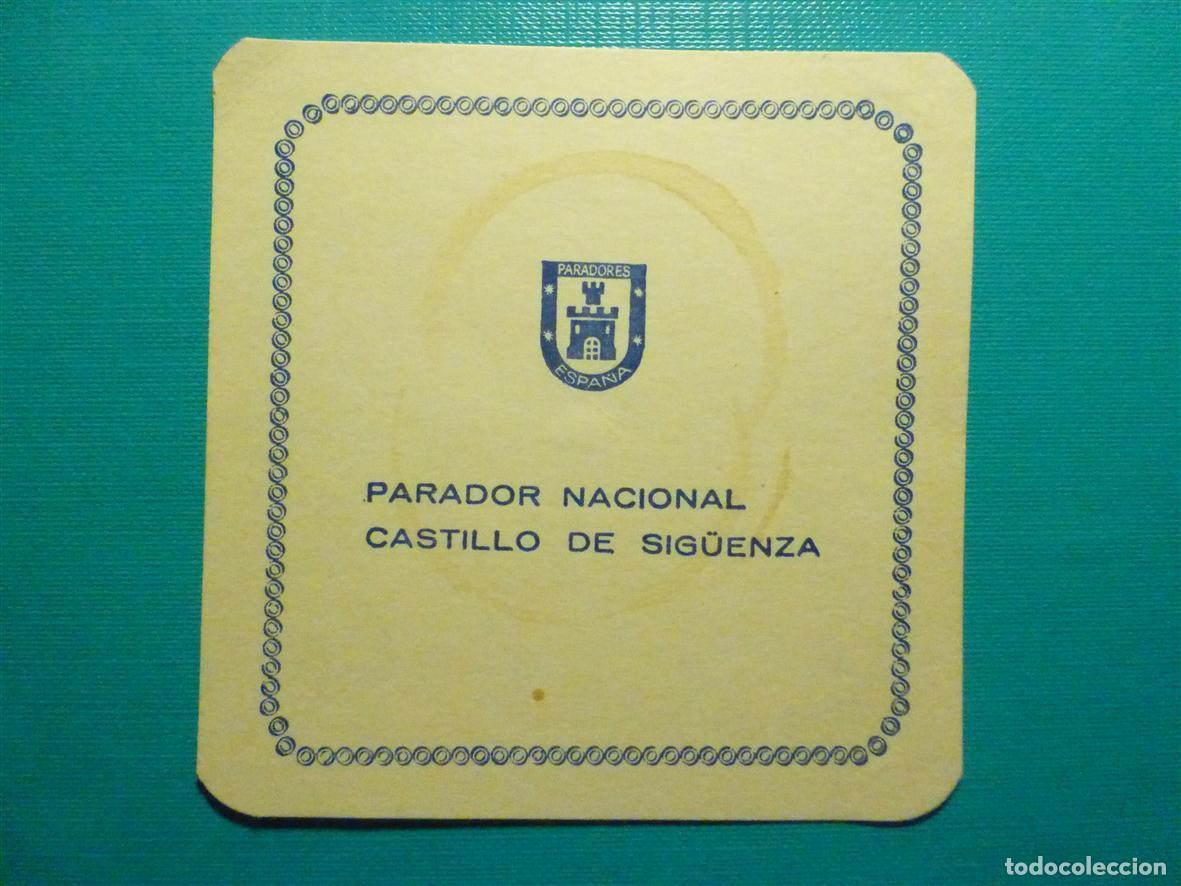 Otros Art&iacute;culos de Coleccionismo en Papel: Posavasos - Paradores Nacionales de Turismo - Parador Nacional castillo de Siguenza