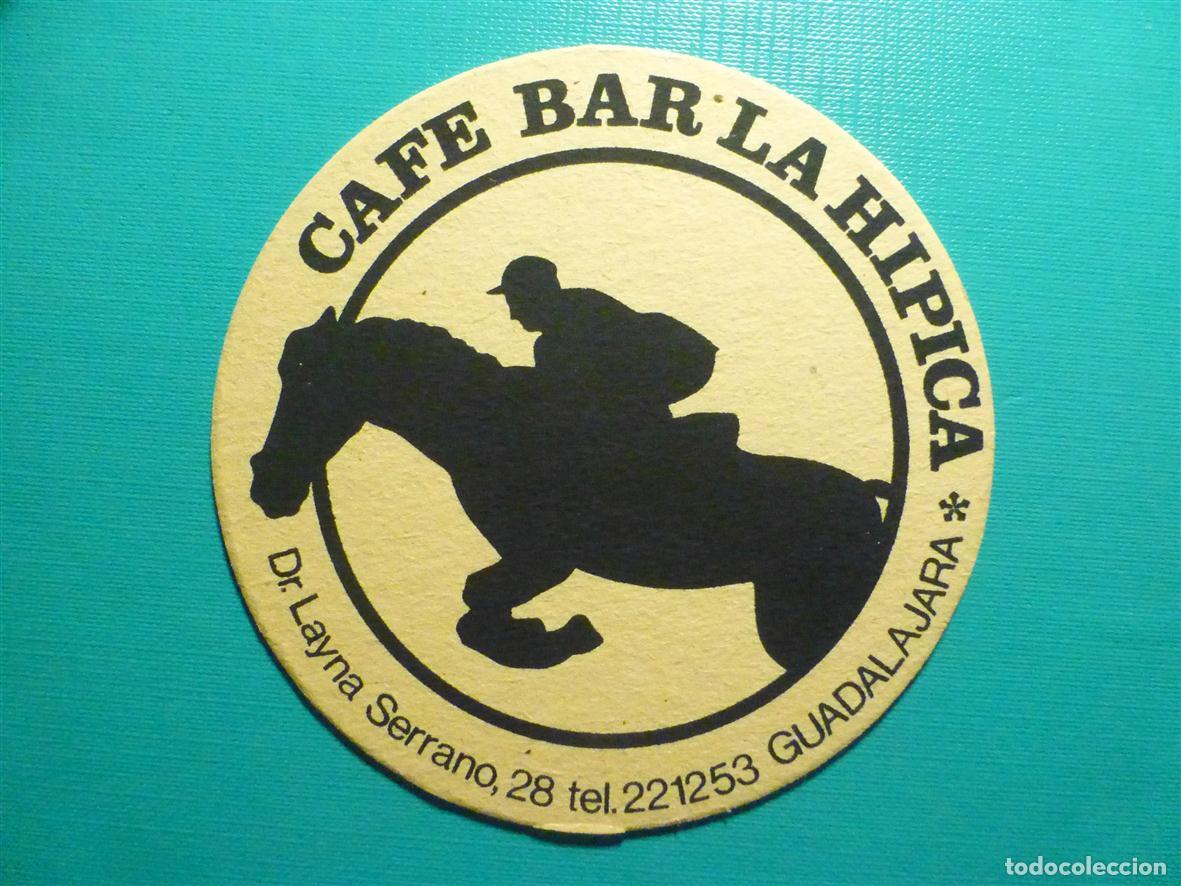 Otros Art&iacute;culos de Coleccionismo en Papel: Posavasos - Disco-Bar - Pub - Caf&eacute; Bar La H&iacute;pica - C/ Doctor Layna Serrano, 28 - Guadalajara
