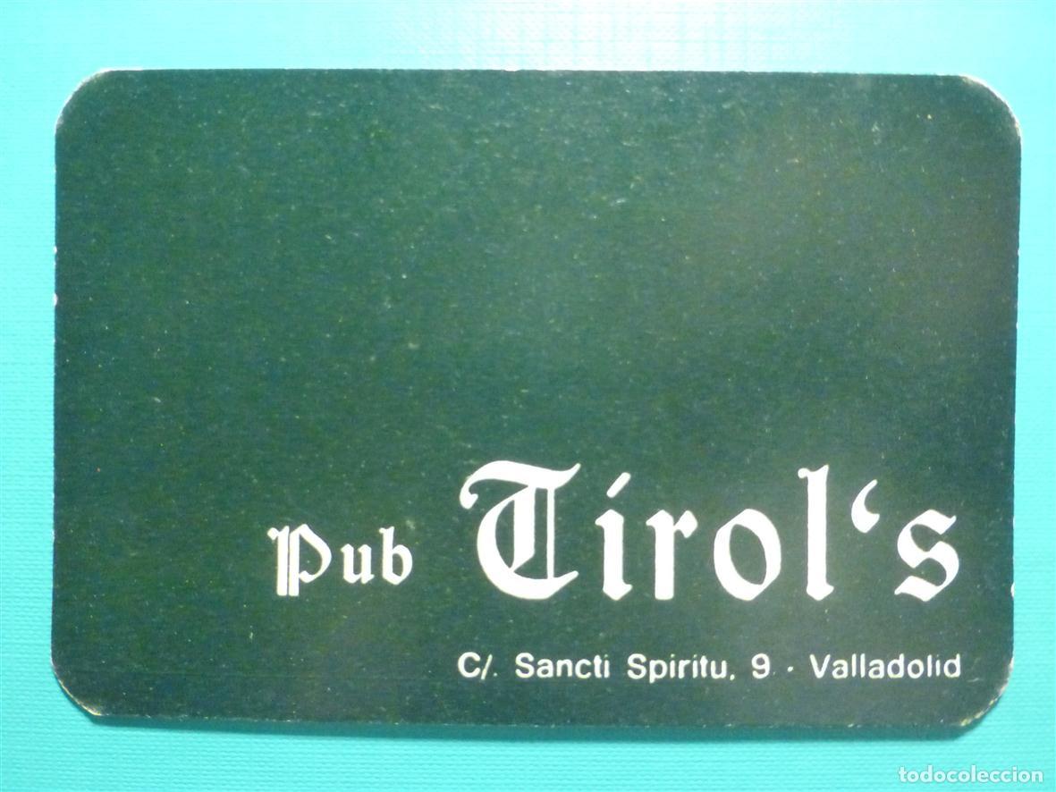 Otros Art&iacute;culos de Coleccionismo en Papel: Posavasos Pub - Disco-Bar - Pub Tirol&acute;s - C/ Sancti Sp&iacute;ritu, 9 - Valladolid