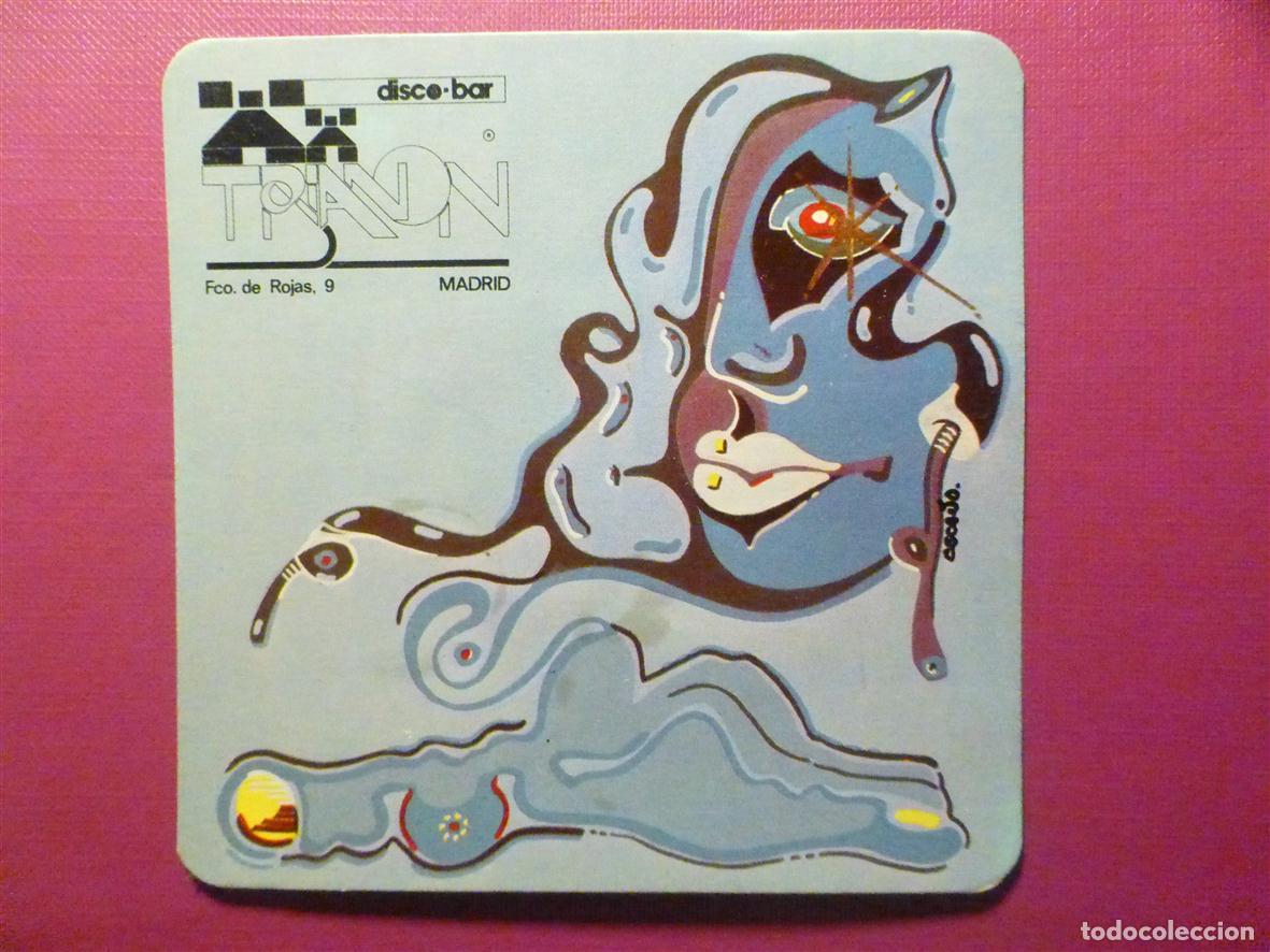 Otros Art&iacute;culos de Coleccionismo en Papel: Posavasos Pub - Disco Bar - Pub - Discoteca - Trianon - Fco. de Rojas, 9 - Madrid