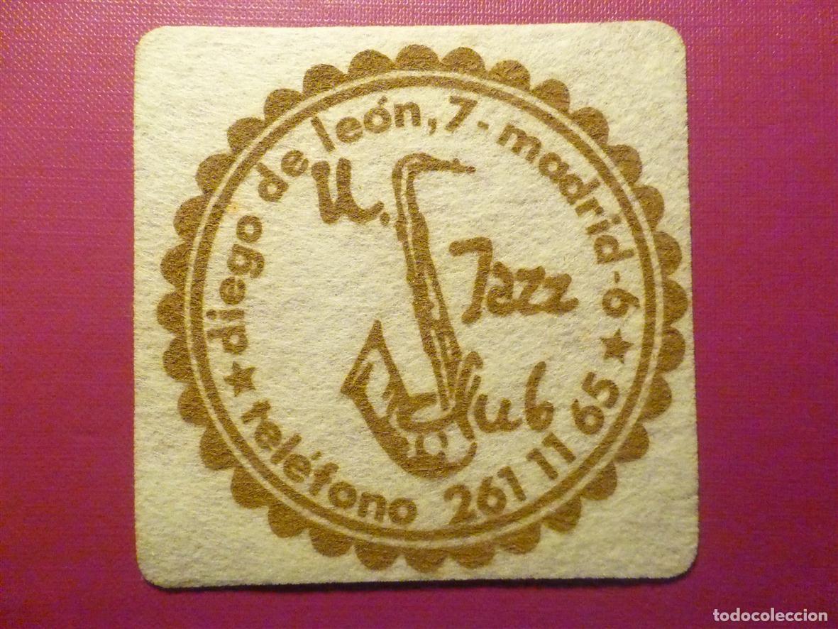 Otros Art&iacute;culos de Coleccionismo en Papel: Posavasos Pub - Disco Bar - Pub -Jazz Club - C/ Diego de Le&oacute;n, 7 - Madrid