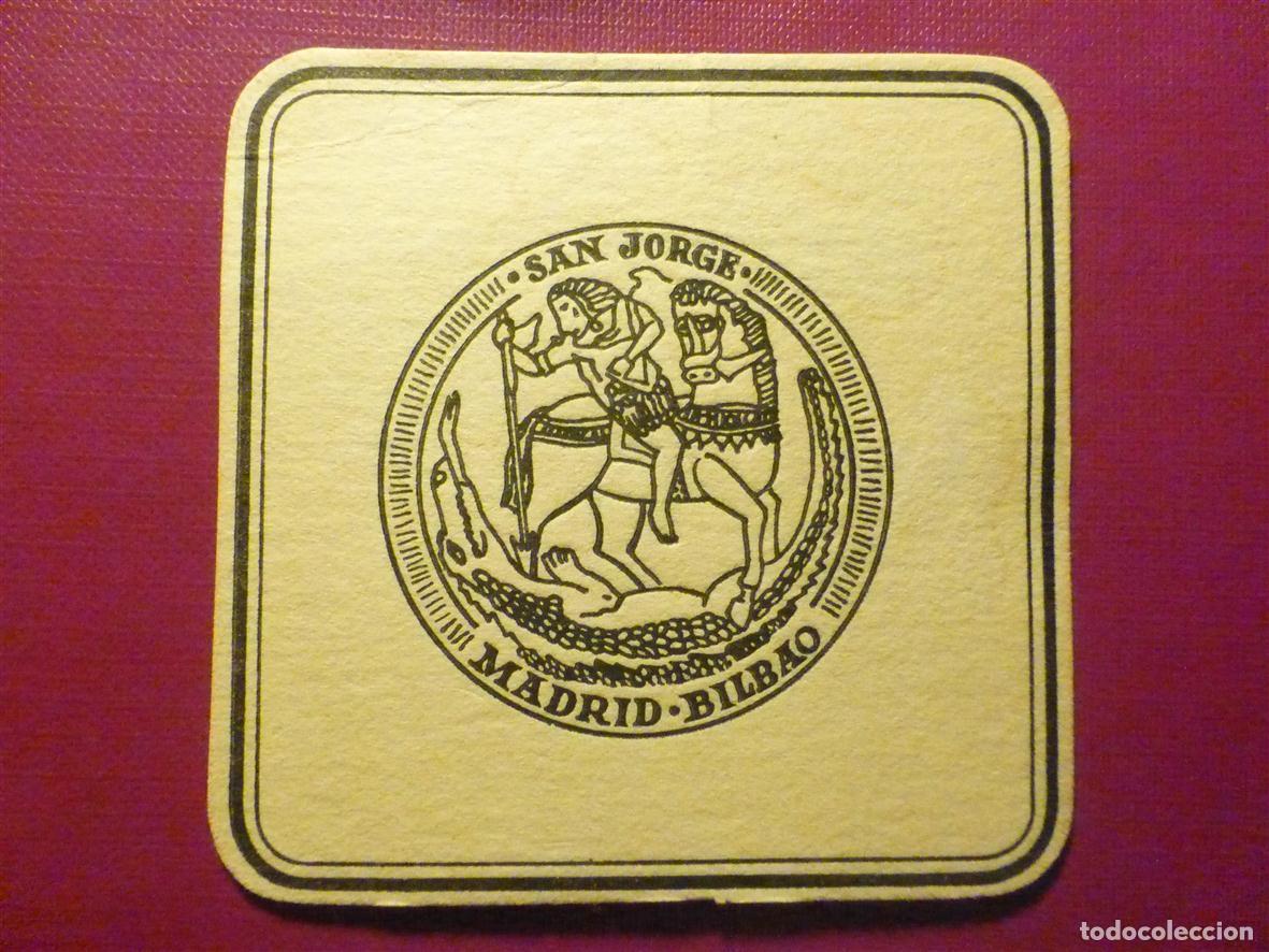 Otros Art&iacute;culos de Coleccionismo en Papel: Posavasos Pub - Disco-Bar - San Jorge - Madrid - Bilbao