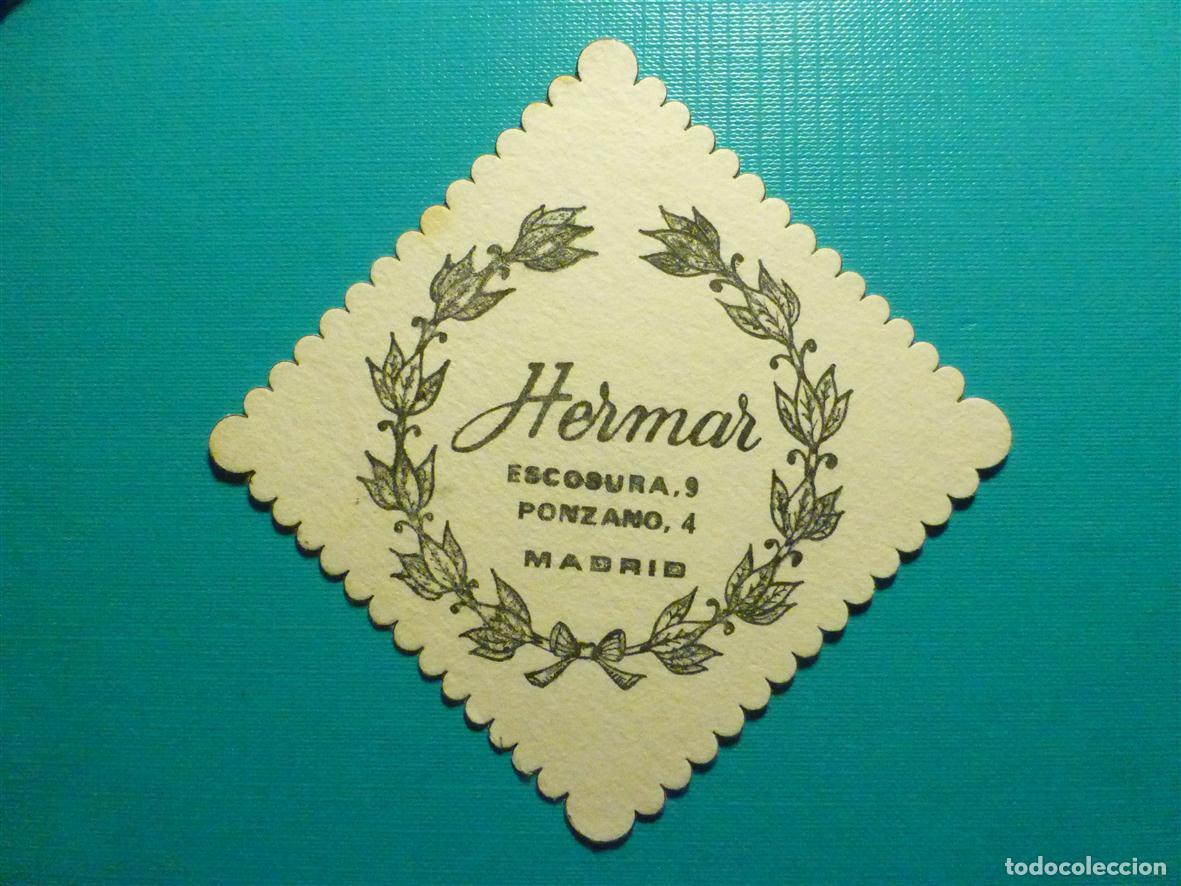 Otros Art&iacute;culos de Coleccionismo en Papel: Posavasos Pub - Disco-Bar - Discoteca Pub Hermar - Escosura, 3 Ponzano, 4 - Madrid