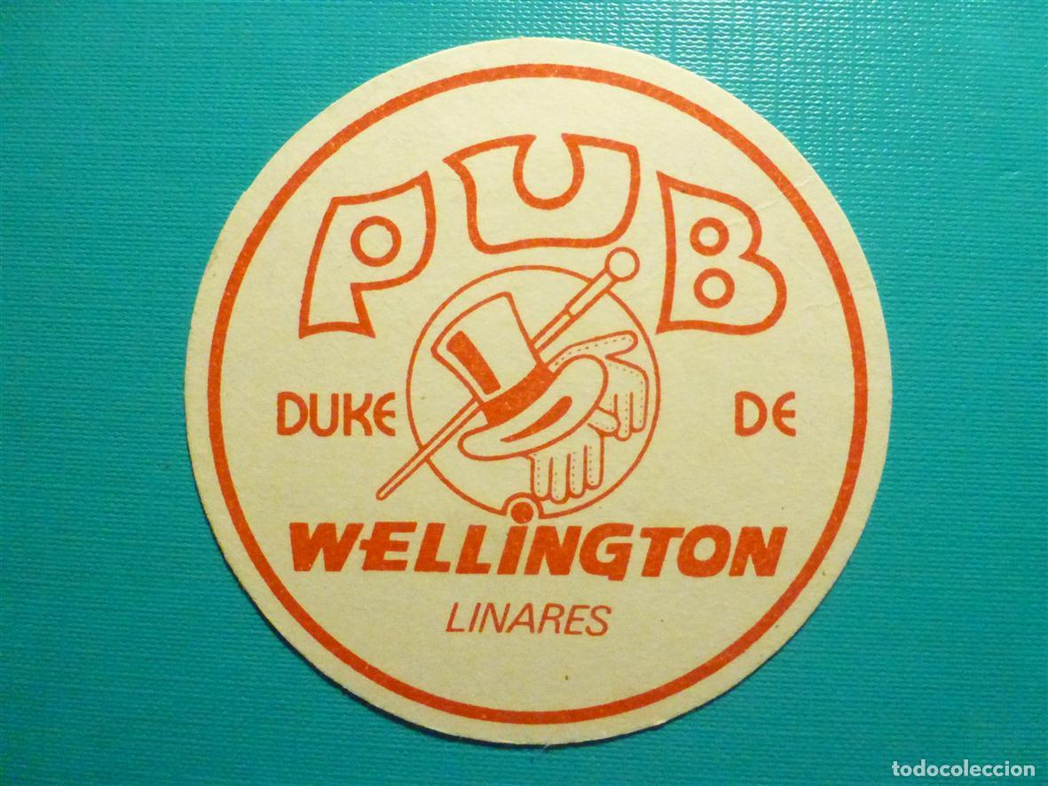Otros Art&iacute;culos de Coleccionismo en Papel: Posavasos Disco-Bar - Discoteca - Pub Duke de Wellington - Linares - Ja&eacute;n