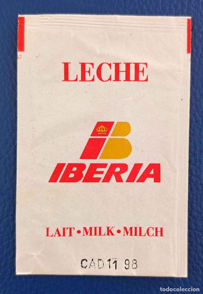 Otros Art&iacute;culos de Coleccionismo en Papel: Sobre de leche en polvo. Soluble. A&ntilde;os 90. Iberia.