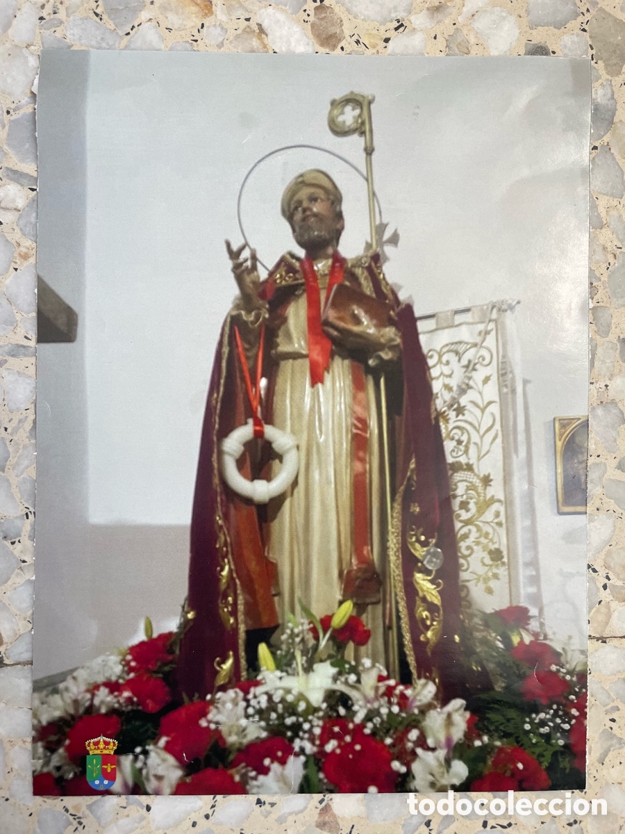 Otros Art&iacute;culos de Coleccionismo en Papel: Hoja de calendario del Santo San Blas