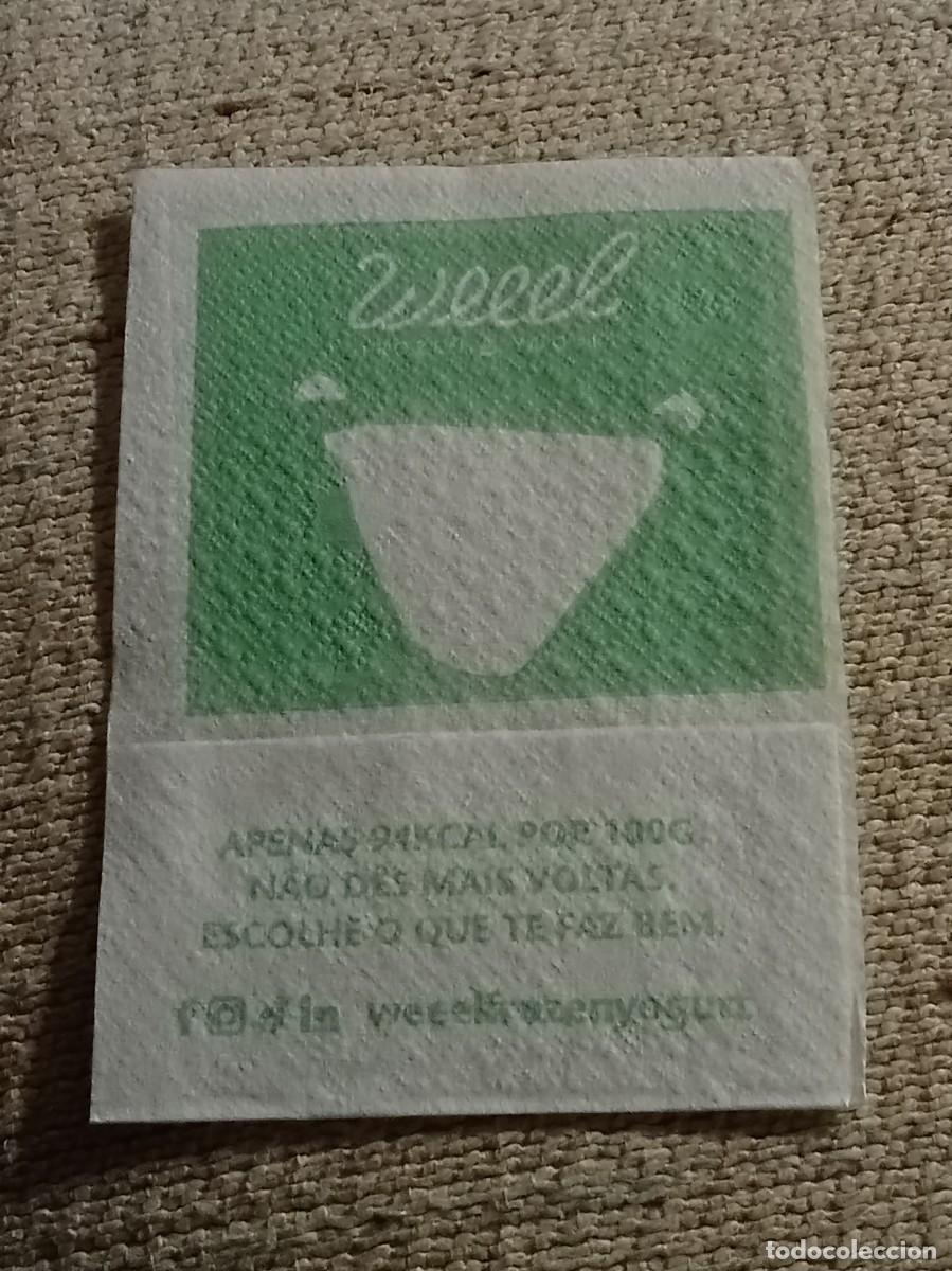 Otros Art&iacute;culos de Coleccionismo en Papel: Servilleta &rdquo;Weeel Frozen Yogurt&rdquo; - Portugal