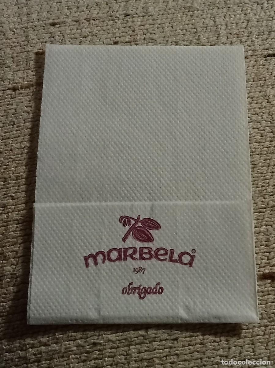 Otros Art&iacute;culos de Coleccionismo en Papel: Servilleta &rdquo;Marbela&rdquo; - Portugal