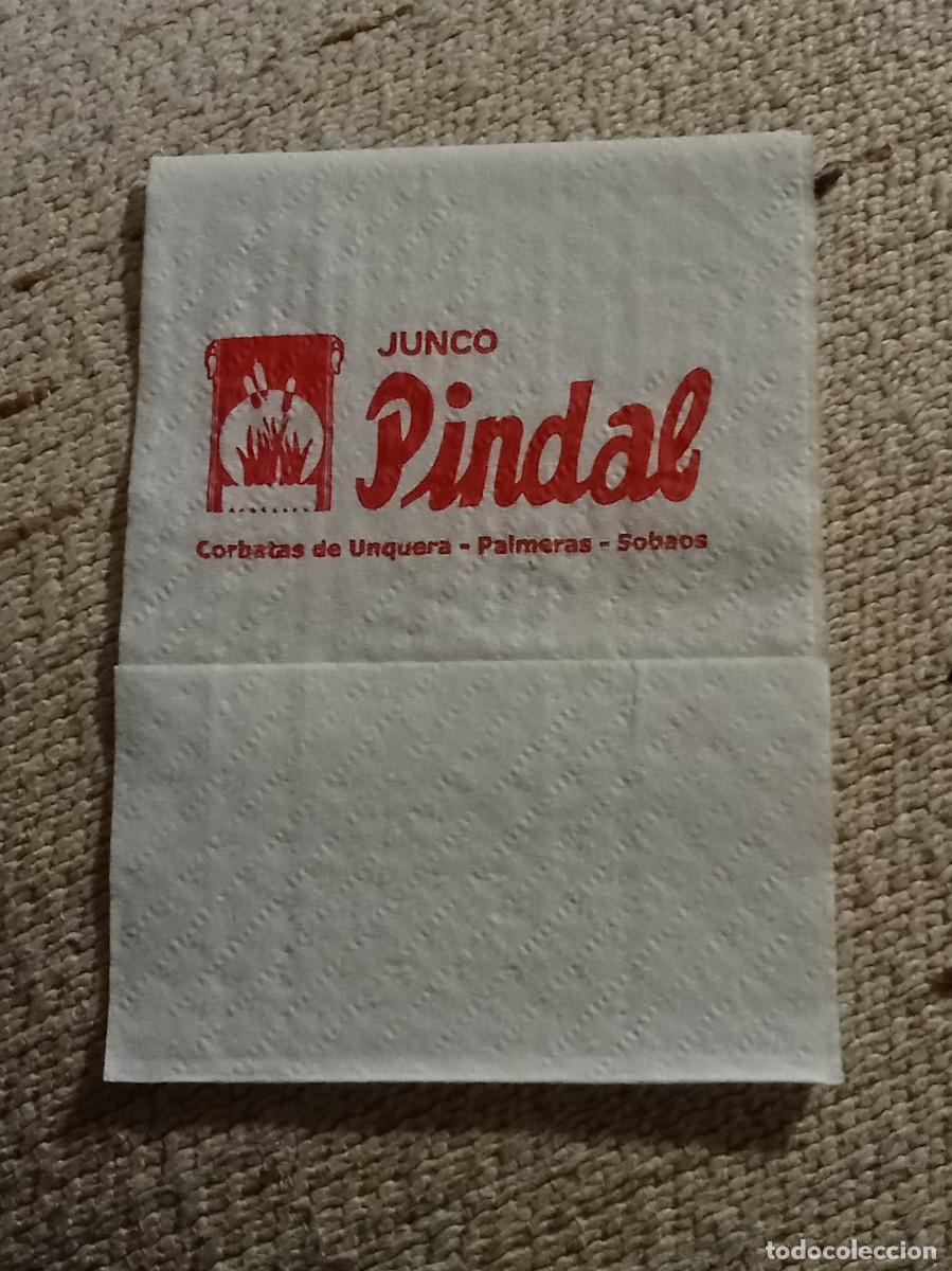 Otros Art&iacute;culos de Coleccionismo en Papel: Servilleta &rdquo;Junco Pindal&rdquo; - Unquera (Cantabria)