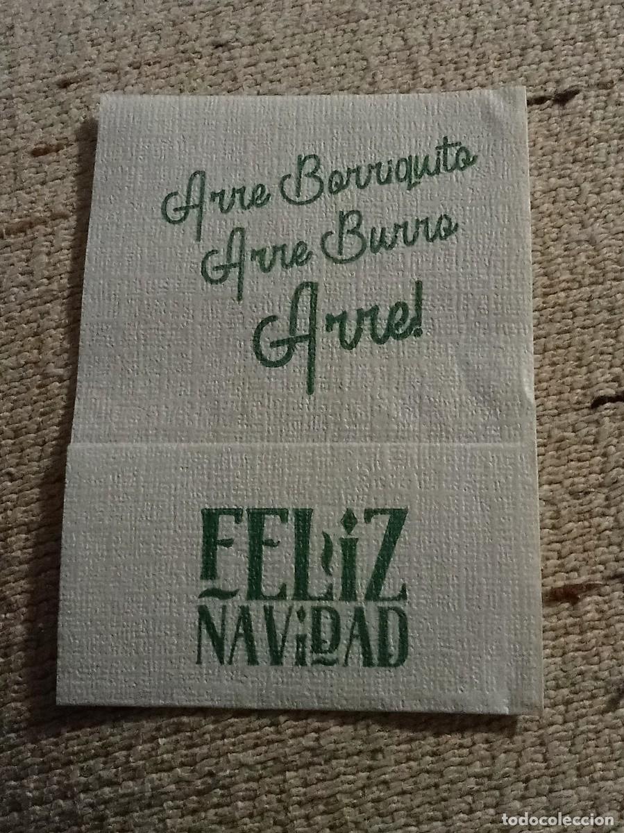 Otros Art&iacute;culos de Coleccionismo en Papel: Servilleta &rdquo;Feliz Navidad&rdquo;