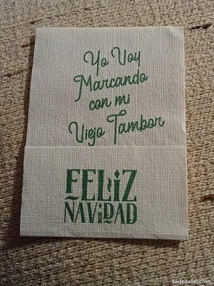 Otros Art&iacute;culos de Coleccionismo en Papel: Servilleta &rdquo;Feliz Navidad&rdquo;